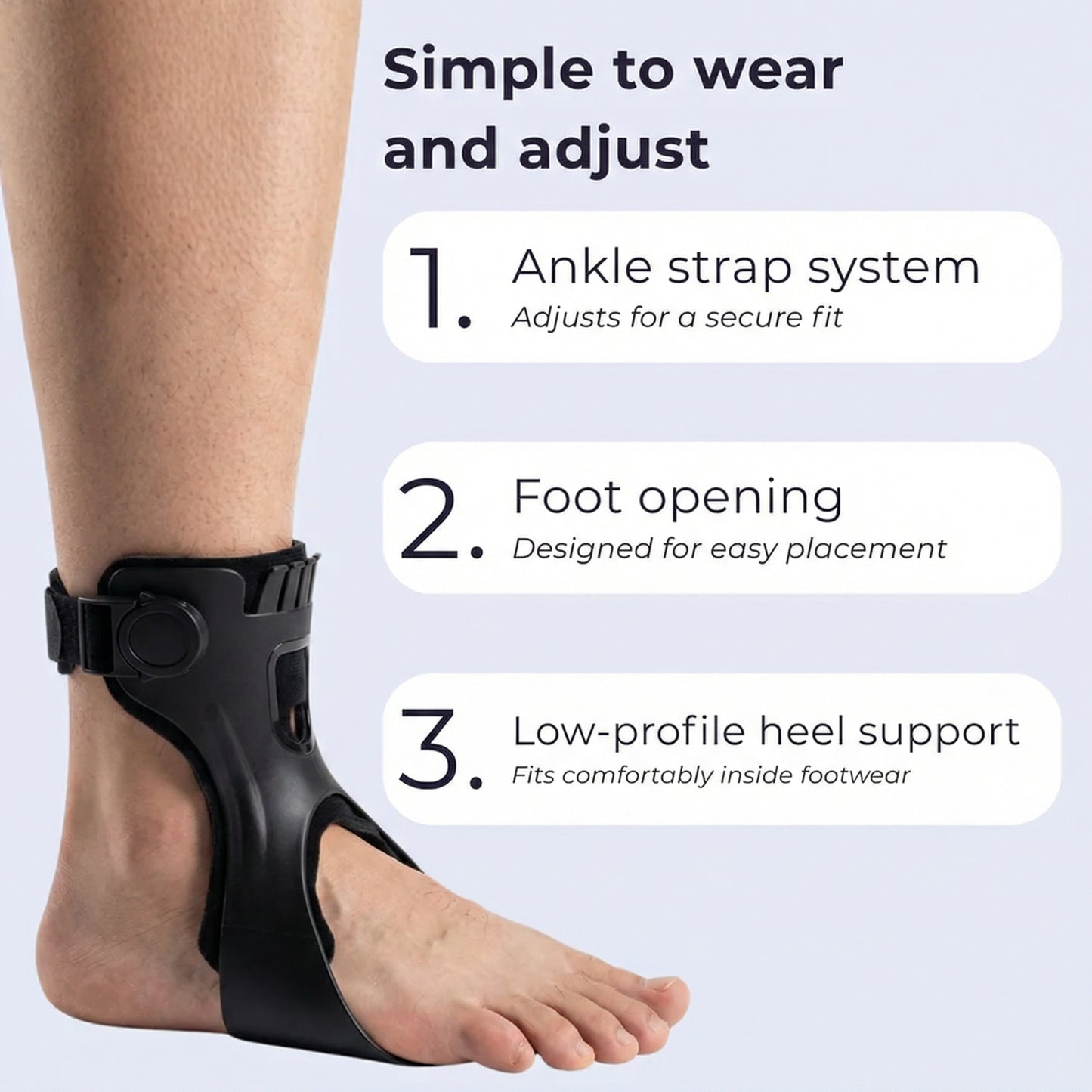 StepPro Foot Drop Support Brace